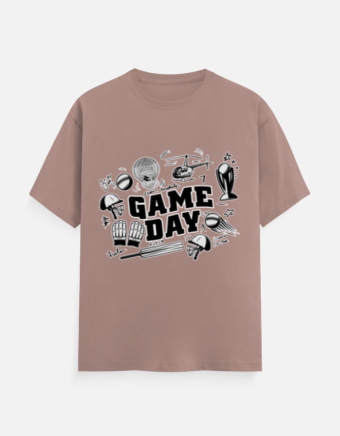 C-Labs Game Day CSK Theme Classic Crew T-Shirt Mushroom Front_1_c_58_7bb4cb2d-9419-4d07-a057-dcc1cfbf38fc
