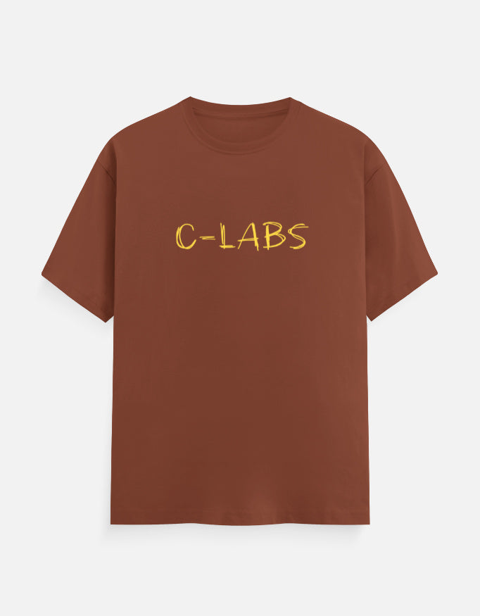 C-Labs C-LABS Scribble Classic Crew T-Shirt Copper Front_1_c_59_4fa2f459-5fcc-4732-b48c-facd50d6b63c