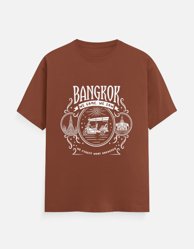 C-Labs Bangkok: We Came, We Saw Classic Crew T-Shirt Copper Front_1_c_59_5c2a5089-ced0-42cf-b0be-a475e0c119a1