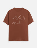 C-Labs Progress is non linear Classic Crew T-Shirt Copper Front_1_c_59_80ed6af3-a08f-4767-a9ce-35a506ee6097