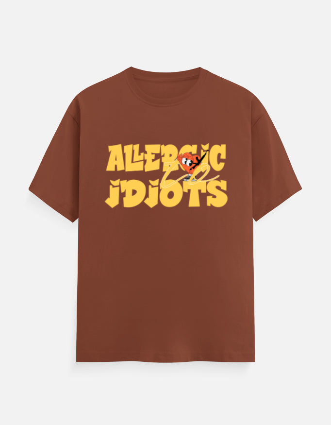 C-Labs Allergic to Idiots Classic Crew T-Shirt Copper Front_1_c_59_8bdfceb3-8aa7-40f6-bd6c-e5ee4616d0d5