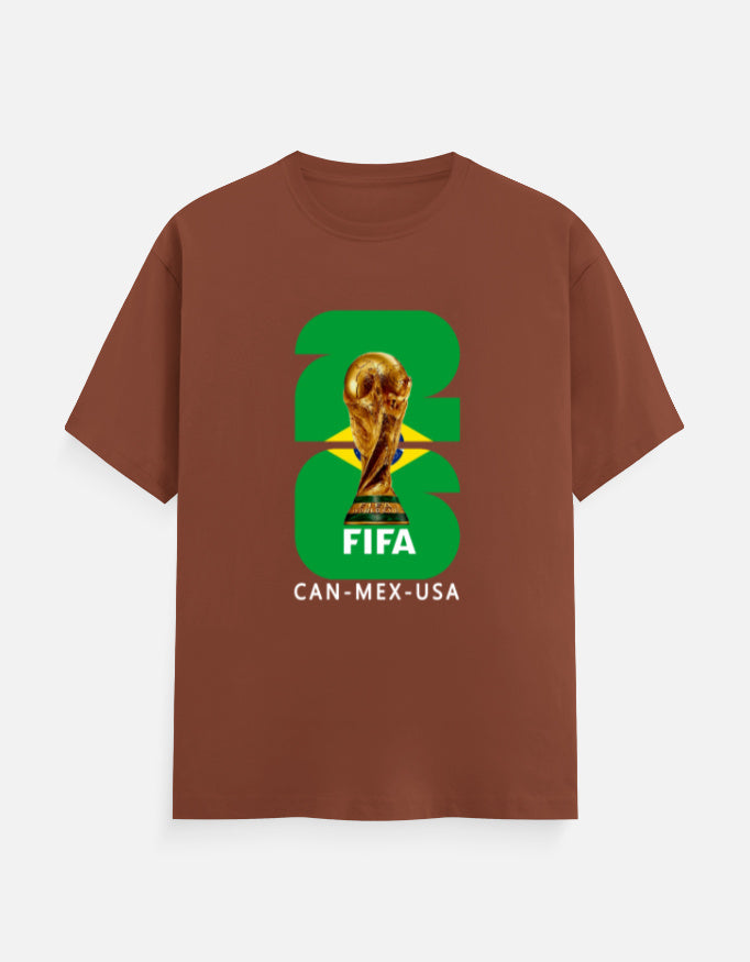 C-Labs Brazil 26 Classic Crew T-Shirt Copper Front_1_c_59_b66ec58f-a069-4a79-abed-99ac8285f4c0