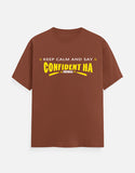 C-Labs Confident-ah Irunda Classic Crew T-Shirt Copper Front_1_c_59_e129f4e9-4097-497b-860e-05f5868a808e