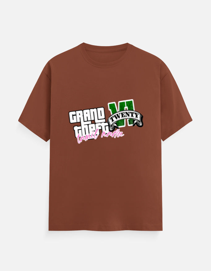 C-Labs Grand Theft Auto: Tamil Nadu Edition Classic Crew T-Shirt Copper Front_1_c_59_eeadc2ed-a311-4d92-a702-eff5fed88192