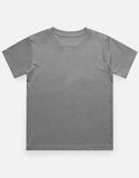 C-Labs C-Standard: Boy's T-Shirt (Dark) Boy Classic Crew T-Shirt Charcoal Melange Front_1_c_5_02f8fabe-8503-4e68-965c-554805c4e0d0