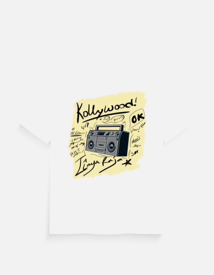 C-Labs Kollywood Music Classic Crew T-Shirt Charcoal Melange Front_1_c_5_03d6de68-f1f9-460d-b02e-116a8e2e1785