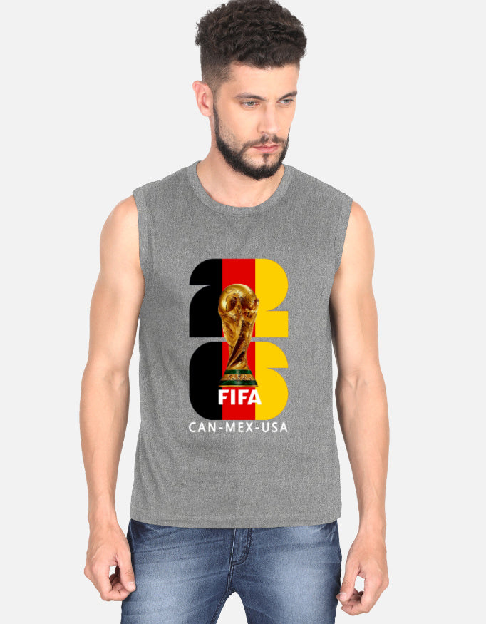 C-Labs Germany 26 Sleeveless T-Shirt Charcoal Melange Front_1_c_5_c80d636a-dcae-42b4-8b6b-6811244d17af