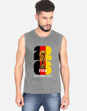 C-Labs Germany 26 Sleeveless T-Shirt Charcoal Melange Front_1_c_5_c80d636a-dcae-42b4-8b6b-6811244d17af