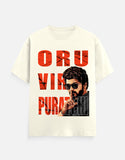 C-Labs Oru Viral Puratchi Classic Crew T-Shirt Off White Front_1_c_61_08fc2b3a-b667-4031-be8d-251393124de3