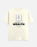 C-Labs Impermation Is Wealth Classic Crew T-Shirt Off White Front_1_c_61_0acd57cc-2115-4b0f-a220-bdc2016b6f86