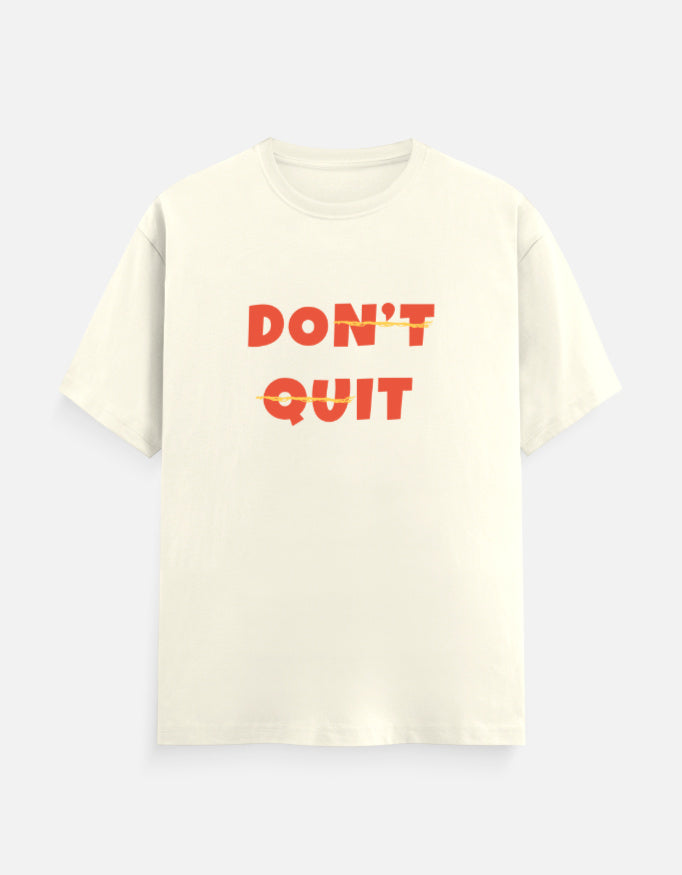 C-Labs Don't Quit Classic Crew T-Shirt Off White Front_1_c_61_1abe33dc-445d-4273-a38b-489fd89b7122