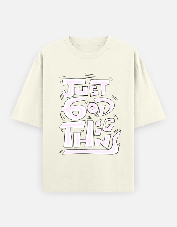 C-Labs Just God Things Oversized Classic T-Shirt Off White Front_1_c_61_5d20b274-cf3c-4d69-948e-eb1e9253d926