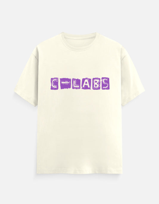 C-Labs C-LABS Block Classic Crew T-Shirt Off White Front_1_c_61_61229ad4-2264-4fda-a33b-d2c6b2df970d
