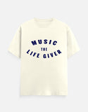 C-Labs Music The Life Giver Classic Crew T-Shirt Off White Front_1_c_61_87eaac5f-5a6b-416f-8cd0-6d8ff2052d2b
