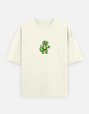 C-Labs Photographer Dinosaur Oversized Classic T-Shirt Off White Front_1_c_61_8bcdff19-ef67-405f-a6b3-b3d6052bc0e9