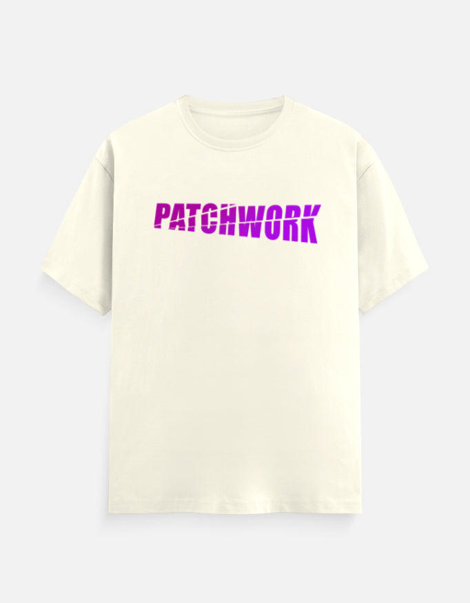 C-Labs Patchwork Classic Crew T-Shirt Off White Front_1_c_61_8e97ed44-6606-415f-81fd-341a88c3e9d9