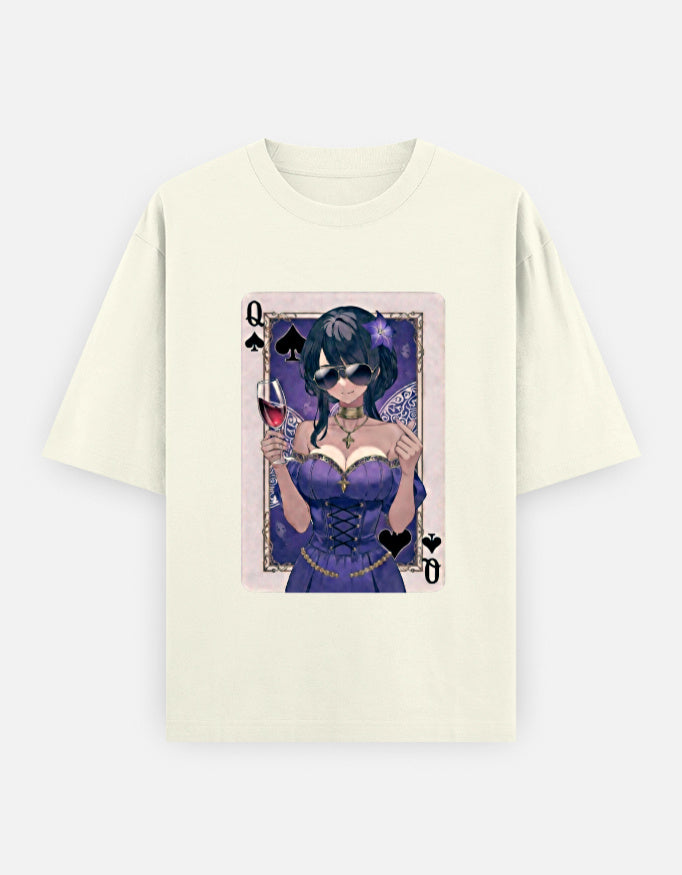 C-Labs Queen Spade Oversized Classic T-Shirt Off White Front_1_c_61_989a5d8d-029a-4724-a760-c2cc313b85fc