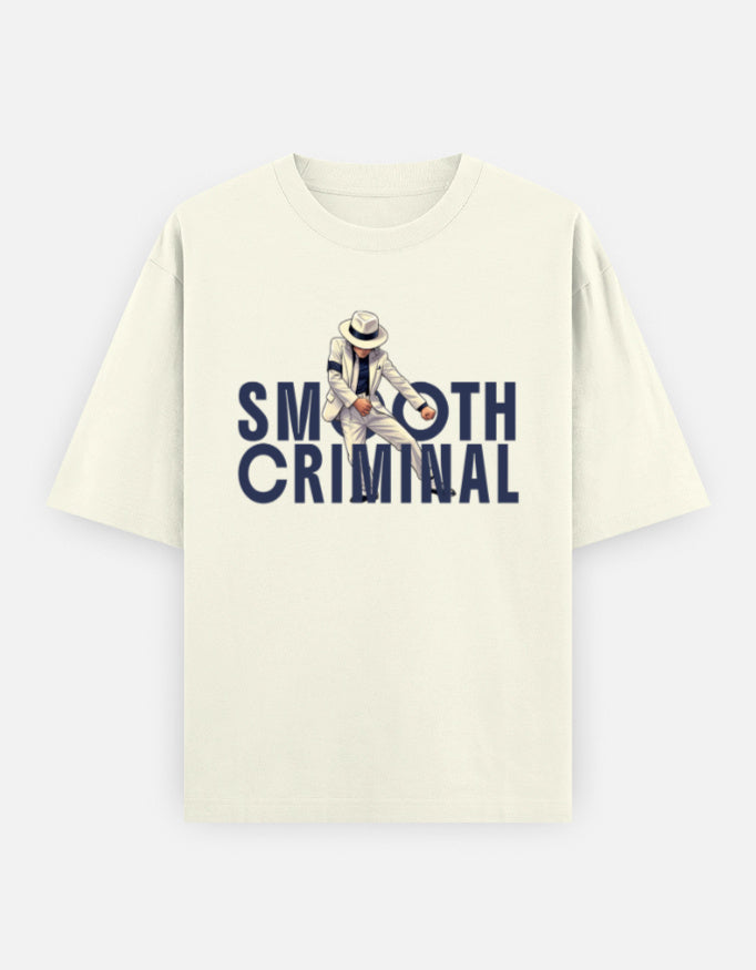 C-Labs Smooth Criminal Oversized Classic T-Shirt Off White Front_1_c_61_aa5503ce-a272-41e2-8d3c-a0b3acb3c08d