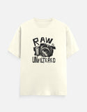C-Labs Raw and Unfiltered Classic Crew T-Shirt Off White Front_1_c_61_b16cfd1e-a811-4b39-8265-b4b42b22a3cd