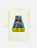 C-Labs I'm Cockroach Oversized Classic T-Shirt Off White Front_1_c_61_ee1e9f92-f235-4886-9566-a4a5aad4f8c3