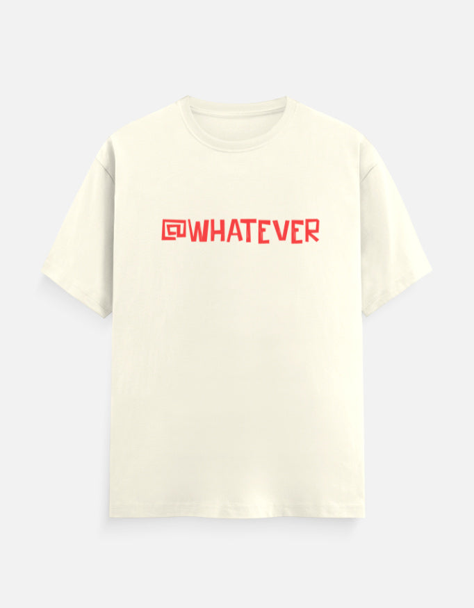 C-Labs @WHATEVER Classic Crew T-Shirt Off White Front_1_c_61_ee7b15f7-8461-41e6-a845-75bd5c34edef