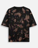 C-Labs C-Standard: Tie Dye Oversized T-Shirt Tie Dye Oversized T-Shirt Brown Black Front_1_c_66