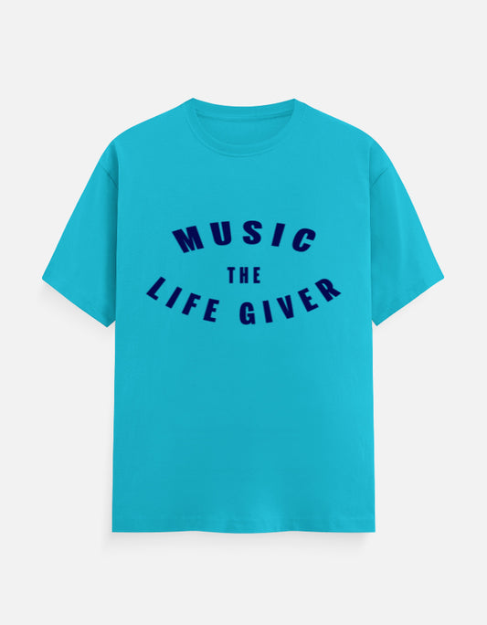 C-Labs Music The Life Giver Classic Crew T-Shirt SkyBlue Front_1_c_6_0c7dedba-ffab-45de-999d-d53e024a0cf8