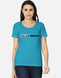 C-Labs You Are Enough Women's Classic T-Shirt SkyBlue Front_1_c_6_0d6c4146-822e-4ca6-b85d-b1263d8c4e8d
