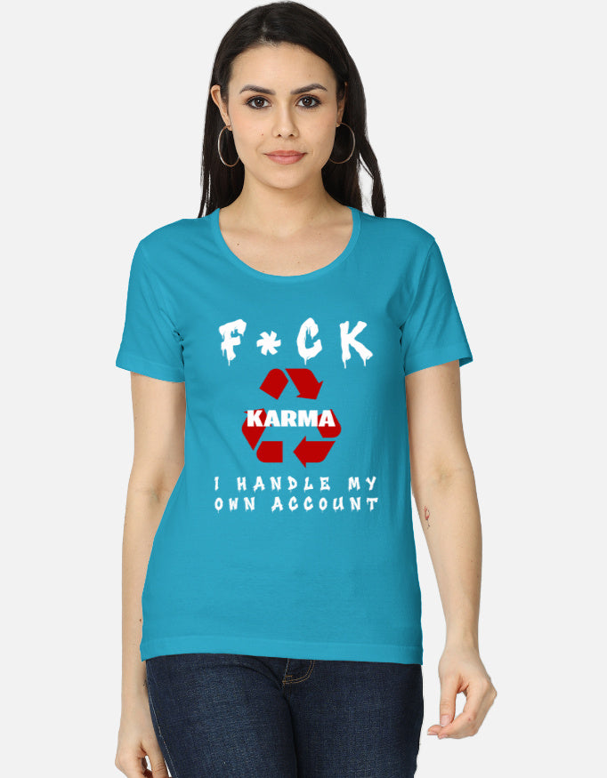 C-Labs Karma Women's Classic T-Shirt SkyBlue Front_1_c_6_0f7cb0c7-9b04-48fa-8c7e-df46494e109d
