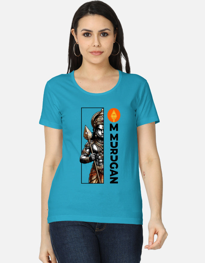 C-Labs Om Murugan Women's Classic T-Shirt SkyBlue Front_1_c_6_4e093183-6a3f-4044-be8c-843b3ac32183