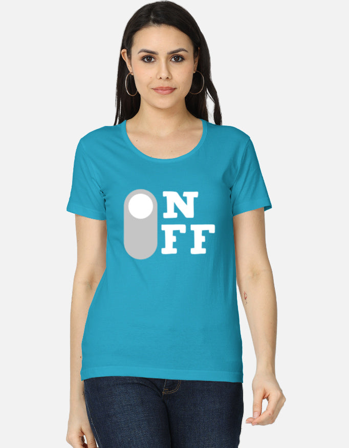 C-Labs On Off Women's Classic T-Shirt SkyBlue Front_1_c_6_68874e08-c587-4a37-81ea-8238bef3eb14
