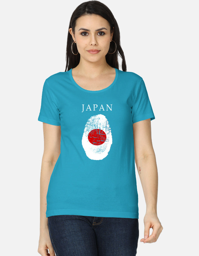 C-Labs Japan Women's Classic T-Shirt SkyBlue Front_1_c_6_85d7df8f-bfc9-4848-9b2d-ee46f15141f1