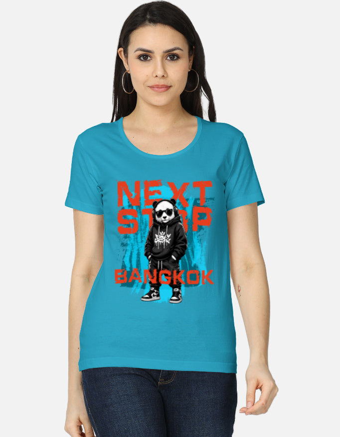 C-Labs Next Stop: Bangkok Women's Classic T-Shirt SkyBlue Front_1_c_6_95cf14f5-3d6f-415d-b6a1-214718c79c61