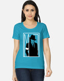 C-Labs Michael Jackson Women's Classic T-Shirt SkyBlue Front_1_c_6_b1626b83-55e7-41bb-94e1-3879f328ecb5