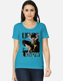 C-Labs I Know I Know Women's Classic T-Shirt SkyBlue Front_1_c_6_c8c86bdb-eb3a-4f09-86cf-bad1f846a3fe