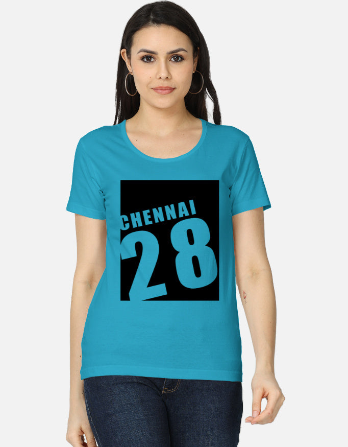 C-Labs Chennai 28 Women's Classic T-Shirt SkyBlue Front_1_c_6_d81e741b-c99a-4ff5-a0e8-21fe36f1c473