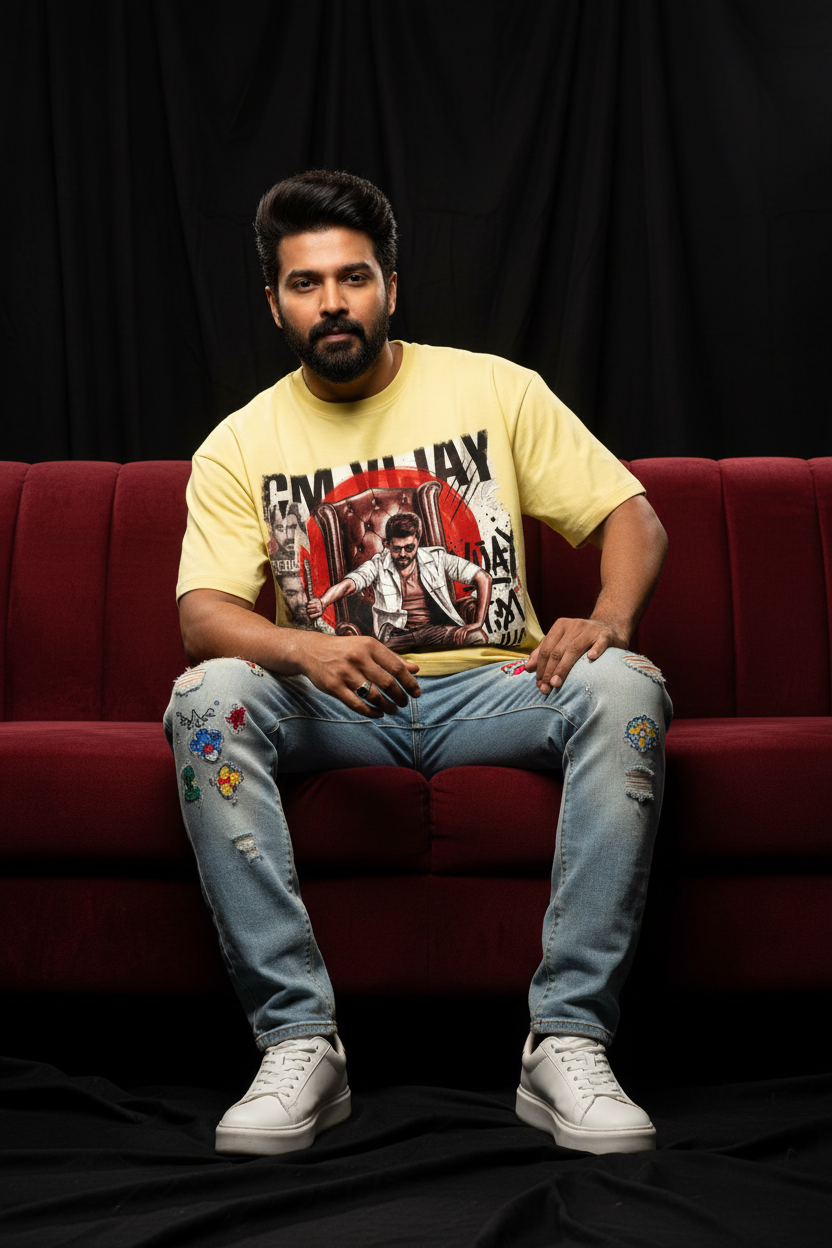 C-Labs CM VIJAY Classic Crew T-Shirt Front_1_c_7_0405a430-8206-484f-8f74-4c6230348d3e