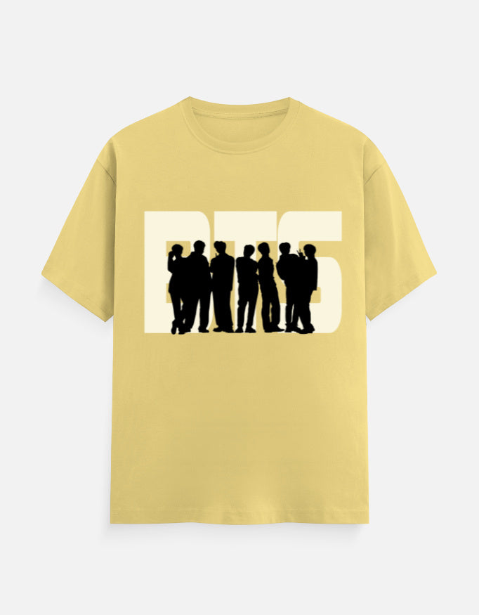 C-Labs BTS Classic Crew T-Shirt Yellow Front_1_c_7_1749a30d-2bcd-4735-a4f0-71a3efe4252c