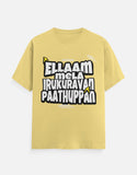 C-Labs Ellaam Mela Irukuravan Paathuppan Classic Crew T-Shirt Yellow Front_1_c_7_2ceb6631-1de4-4ca0-8274-a450c3df9eb4