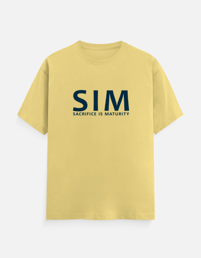 C-Labs Sacrifice Is Maturity Classic Crew T-Shirt Yellow Front_1_c_7_34be8042-8323-417f-8b63-6b20853f8bab