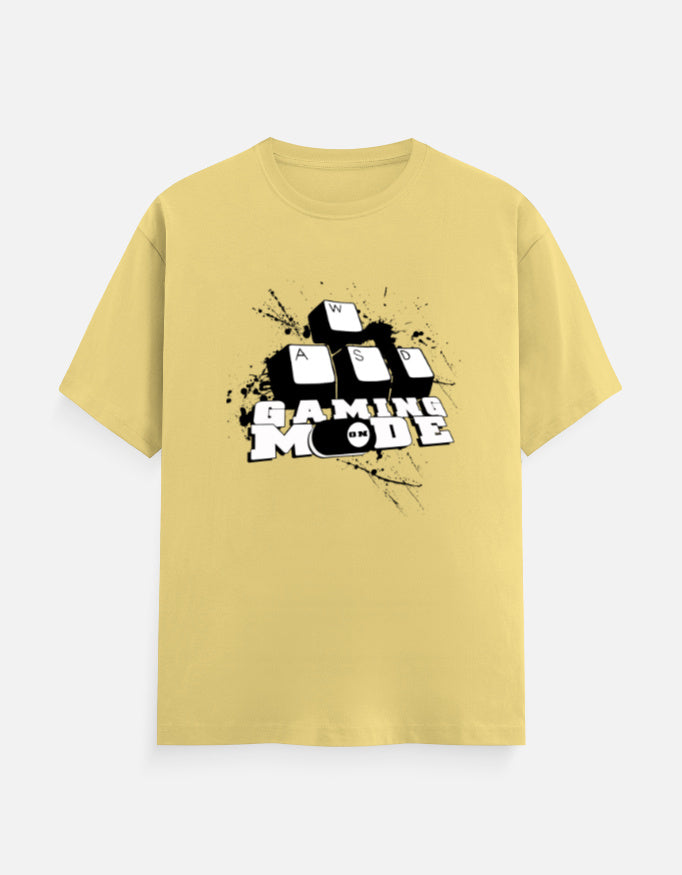 C-Labs Gaming Mode On Classic Crew T-Shirt Yellow Front_1_c_7_36386434-adba-4059-961f-96ee9ff2dd8c