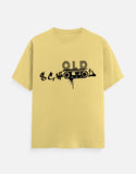 C-Labs Old School Music Classic Crew T-Shirt Yellow Front_1_c_7_3ed0ee45-f442-48b2-bfc9-2b7e75323f4d