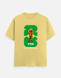 C-Labs Brazil 26 Classic Crew T-Shirt Yellow Front_1_c_7_5a1f8a9b-3eda-4404-ba34-9a272ac85d3a