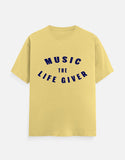 C-Labs Music The Life Giver Classic Crew T-Shirt Yellow Front_1_c_7_63930932-be91-42fc-adba-2ce6de4a4928