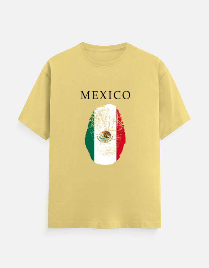 C-Labs Mexico Classic Crew T-Shirt Yellow Front_1_c_7_6bc4eb6c-5c04-4868-a9d4-52c5ca2e0038