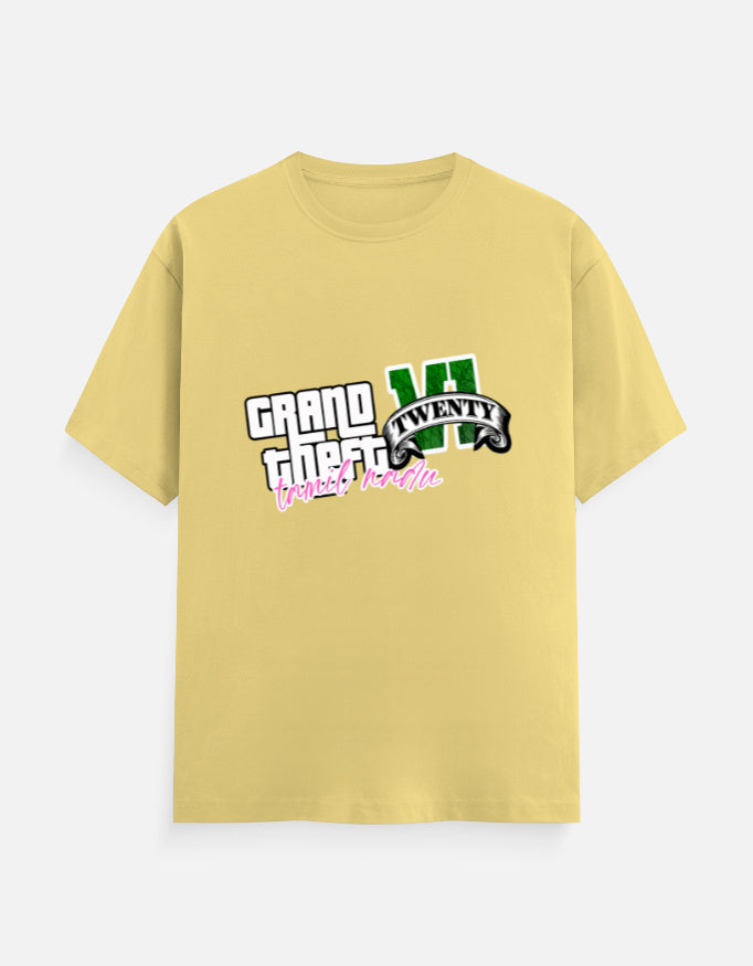 C-Labs Grand Theft Auto: Tamil Nadu Edition Classic Crew T-Shirt Yellow Front_1_c_7_790942ea-bee0-4091-ba83-b4fedcd6d70e