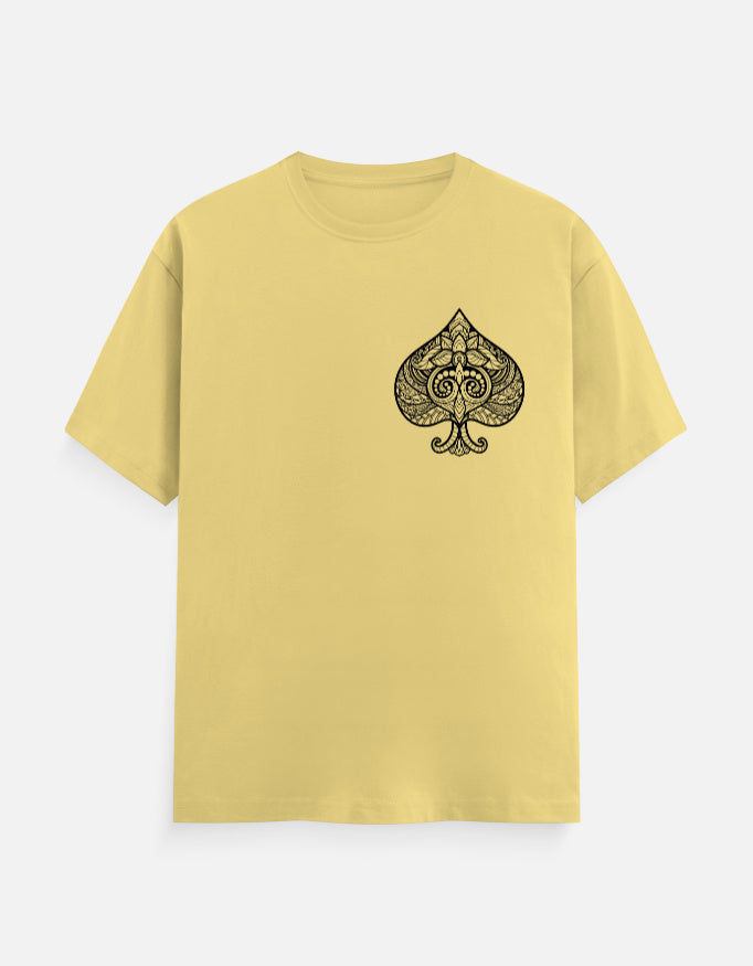 C-Labs The Spade Classic Crew T-Shirt Yellow Front_1_c_7_7b4d45cd-5882-4939-9d4d-afb4e1375f44
