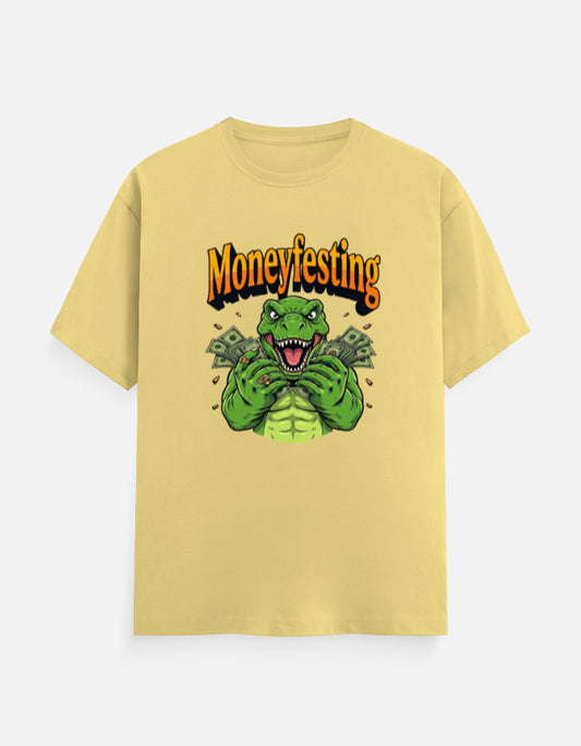 C-Labs Moneyfesting Classic Crew T-Shirt Yellow Front_1_c_7_833c8638-4530-4717-b567-2c6513f1912a