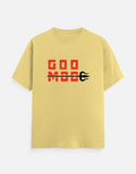 C-Labs Karuppu God Mode Classic Crew T-Shirt Yellow Front_1_c_7_acc2e182-3035-46bd-9eb1-f5fe8ac5c88a
