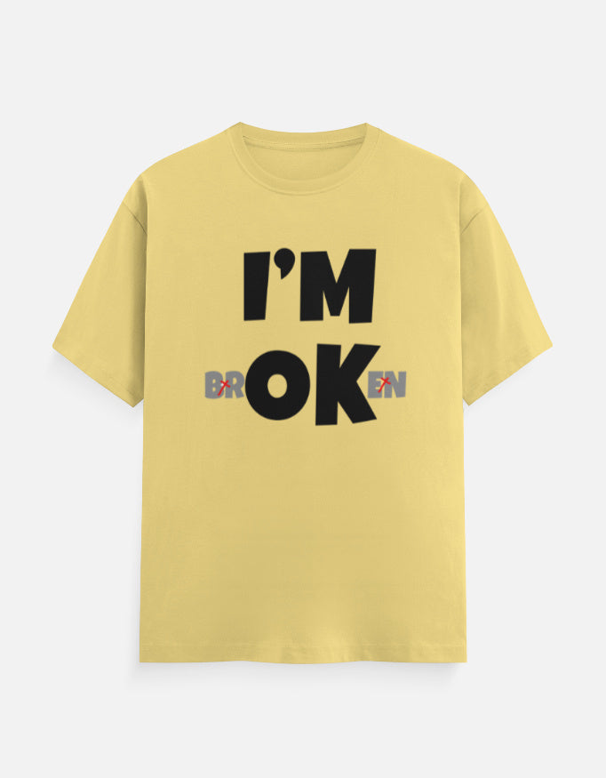 C-Labs I'M BROKEN Classic Crew T-Shirt Yellow Front_1_c_7_b01f85bd-da12-4340-be9a-10f841e08913